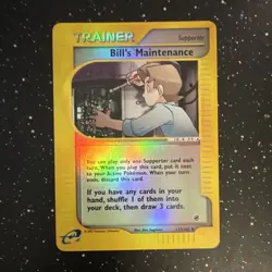 Bill's Maintenance 137/165 Expedition Reverse Holo Trainer Pokemon TCG - Image 1