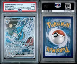 PSA 9 MINT Kingdra EX SFA Special Illustration Collection Promo Pokemon SVP 131 - Image 3