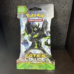 Pokemon 2016 XY Fates Collide Sleeved Booster Pack (Zygarde) - Image 1