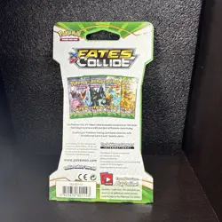 Pokemon 2016 XY Fates Collide Sleeved Booster Pack (Zygarde) - Image 2