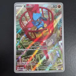 Pokemon TCG - Riolu 10 Mega Evolution - Black Star Promo Holo - NM - Image 5