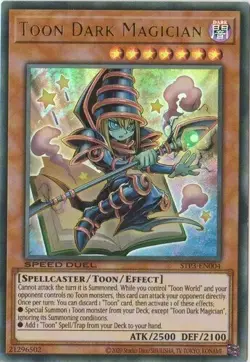 Yugioh! LP Toon Dark Magician - STP3-EN004 - Ultra Rare - Unlimited Lightly Play - Image 1