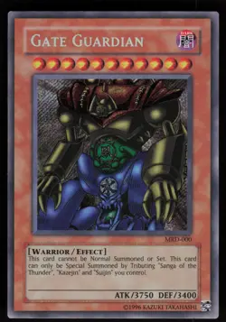 Gate Guardian MRD-000 Secret Rare Yu-Gi-Oh - Image 1