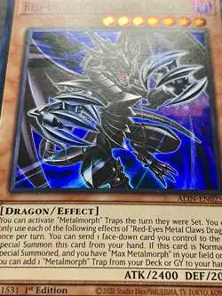Red-Eyes Black Fullmetal Dragon | Starlight Rare + 3x Claws Dragon | YuGiOh! - Image 2