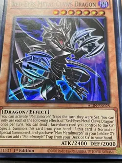 Red-Eyes Black Fullmetal Dragon | Starlight Rare + 3x Claws Dragon | YuGiOh! - Image 4