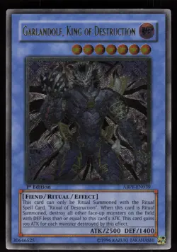 Garlandolf, King of Destruction ABPF-EN039 1st Edition Ultimate Rare Yu-Gi-Oh - Image 1