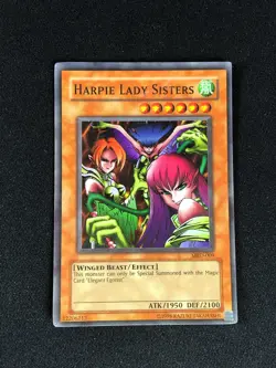 YUGIOH HARPIE LADY SISTERS MRD-009 SUPER HP/CREASES - Image 1