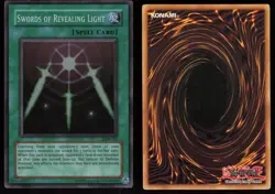 Swords of Revealing Light LOB-101 Super Rare 2003 BPT Print Yu-Gi-Oh - Image 3