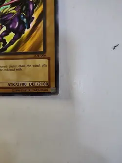 Yu-Gi-Oh! TCG Gaia The Fierce Knight LOB-006 Ultra Rare OG Unlimited LP - Image 2