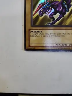 Yu-Gi-Oh! TCG Gaia The Fierce Knight LOB-006 Ultra Rare OG Unlimited LP - Image 3