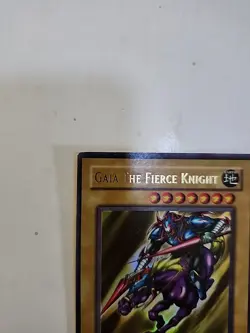 Yu-Gi-Oh! TCG Gaia The Fierce Knight LOB-006 Ultra Rare OG Unlimited LP - Image 5