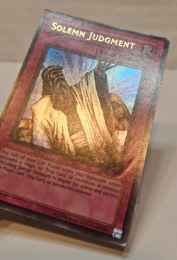 Solemn Judgment MRD-127 Ultra Rare Unlimited Yugioh 1023 - Image 3