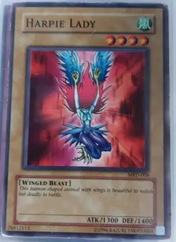 Yu-Gi-Oh! TCG Harpie Lady Metal Raiders MRD-008 Unlimited Uncensored hp - Image 1