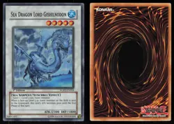 Sea Dragon Lord Gishilnodon RGBT-EN044 Super Rare 1st Edition Yu-Gi-Oh - Image 3