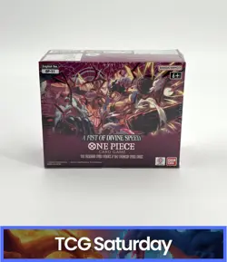 ONE PIECE OP11 TCG ENGLISH A FIST OF DIVINE SPEED BOOSTER BOX SEALED - Image 1
