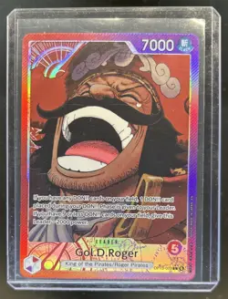 One Piece Carrying On His Will Gol.D.Roger Leader Rare #OP13-003 - Image 1