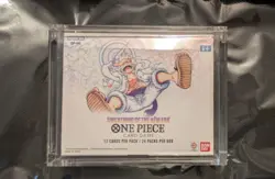 One Piece TCG - Awakening of the New Era Booster Box OP-05 English + Acrylic Box - Image 1