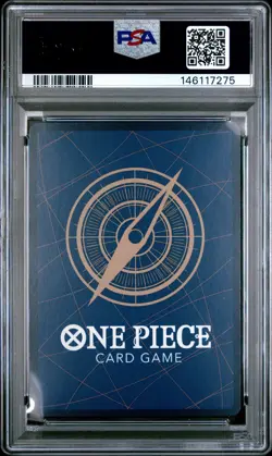 2025 ONE PIECE OP11-A FIST OF DIVINE SPEED SPECIAL ALTERNATE ART SANJI PSA 10 - Image 2