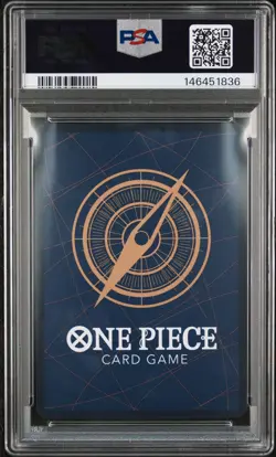 2025 ONE PIECE PROMO PLAYMAT-BANDAI CARD GAMES FEST 24-25 #106 ZEUS PSA 10 - Image 2