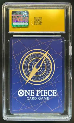 2025 One Piece Ace & Sabo Luffy Super Rare Alt Art #OP13-007 CGC 10 Pristine - Image 2