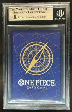 2022-23 One Piece Promos Monkey.D.Luffy Gift Collection 2023 #P-001 BGS 9 MINT - Image 2