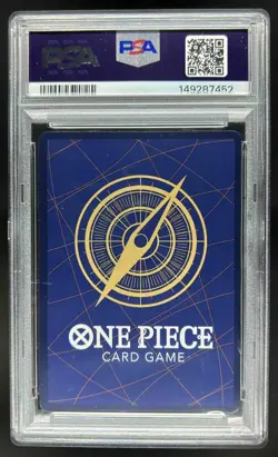 2025 One Piece Gol D. Roger Special Card Wanted Alt Art #OP09-118 PSA 10 - Image 2