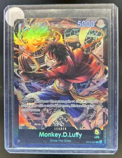 2024 One Piece Monkey D Luffy 3D2Y Starter Deck #ST14-001 - Image 1