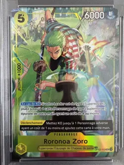2026 One Piece OP14-EB04 FR Roronoa Zoro OP12-113 Treasure Rare #2 PSA 10 -XHC - Image 2