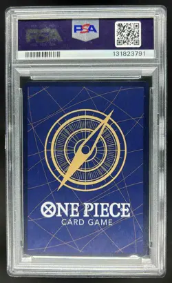 2025 One Piece 2nd Anniversary Set Monkey D Luffy Super Rare #ST13-015 PSA 8 - Image 2