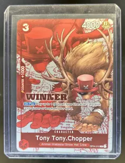2023 One Piece Tony Tony.Chopper Common Tournament Pack Winner #OP04-010 - Image 1