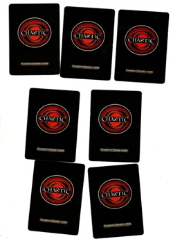 Chaotic lot #074. Lot of 7 Super Rare cards. All Attack - Image 2