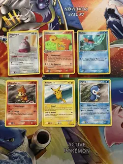 Vintage Pokemon Card Lot Pop Series Holo Etc Combusken Pikachu Mudkip - Image 1