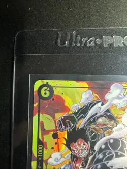 Monkey D. Luffy SEC OP10-118 Parallel Japanese ONE PIECE Card Royal Blood NM - Image 2