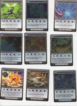 Lot #0181. 9 Chaotic Attack Rare cards. with Coppers - Image 1