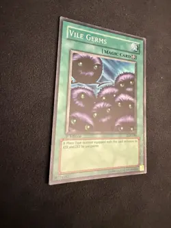 Konami Yu-Gi-Oh! Vile Germs LOB-090 1st Edition Spell Card - Image 2