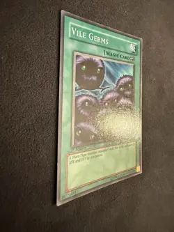 Konami Yu-Gi-Oh! Vile Germs LOB-090 1st Edition Spell Card - Image 3