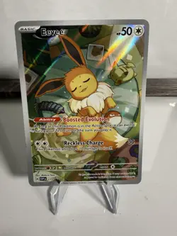 Pokemon Eevee TCG Prismatic Holo Promo Card 173 NM/Mint - Image 1