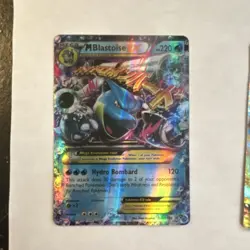 Pokemon Mega Evolution EX Holo Card Lot - MBlastoise, MCharizard, MVenusaur - Image 2