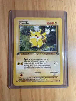 Pokemon Card - Pikachu Jungle 60/64 1st Edition - Image 1