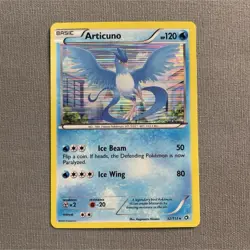 Pokemon Articuno 32/113 LP Rare Holo Plasma Storm Basic Card - Image 1
