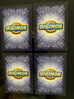 LOT 4 Digimon Cards 2001 Bandai Magnadramon & more St-141, St-133, St-137, St-69 - Image 2