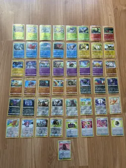 Pokemon Battle Styles Reverse Holo Lot 49 Cards - Image 1