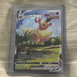 Pokemon TCG Flareon VMAX SWSH180 Sword & Shield Promo Card Mint - Image 1