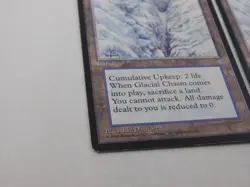 Glacial Chasm Ice Age Land Magic the Gathering TCG Trading Card Mtg - Image 2