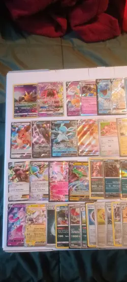 Pokemon Card Collection Lot Pikachu, Eevee, Embreon, Gyarados - Image 2