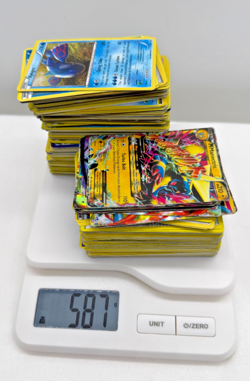 Pokemon Cards Bulk Lot Bundle In Metal Case 587gm Cards 300+ - Image 2