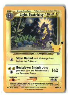 SWSH: Sword & Shield Promo Cards #SWSH137 Light Toxtricity - Image 1
