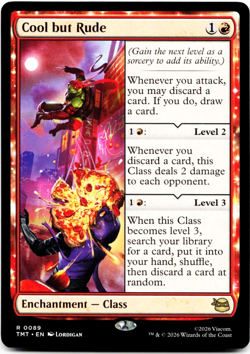 Cool But Rude - MTG: Teenage Mutant Ninja Turtles - TMT 0089 NM 🔥 - Image 1