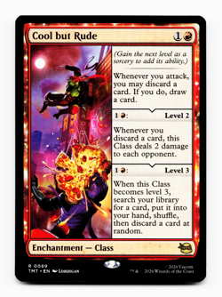 Cool But Rude - MTG: Teenage Mutant Ninja Turtles - TMT 0089 NM 🔥 - Image 3
