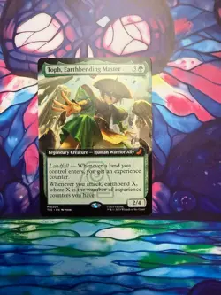 Toph, Earthbending Mast Avatar: The Last Airbender Extended Art Mythic Rare - Image 1